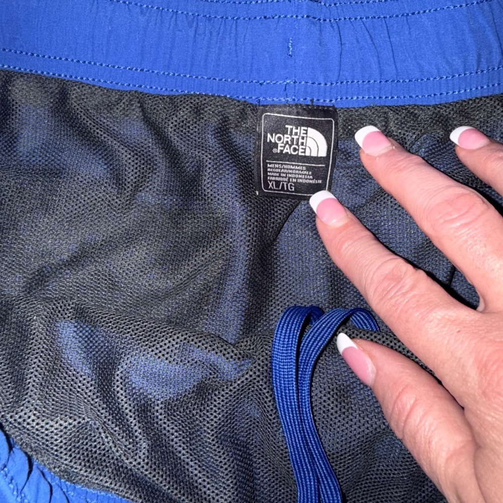 The North Face Men's XL Blue FlashDry Swim Trunks Board Shorts Mesh Lined 9" - Picture 3 of 5